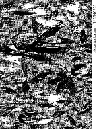Japanese-style background material, white washi paper Japanese-style background material, white washi paper 142546805