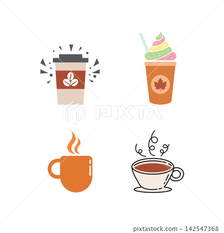Coffee and Hot Tea Cups icon Coffee and Hot Tea Cups icon 142547368
