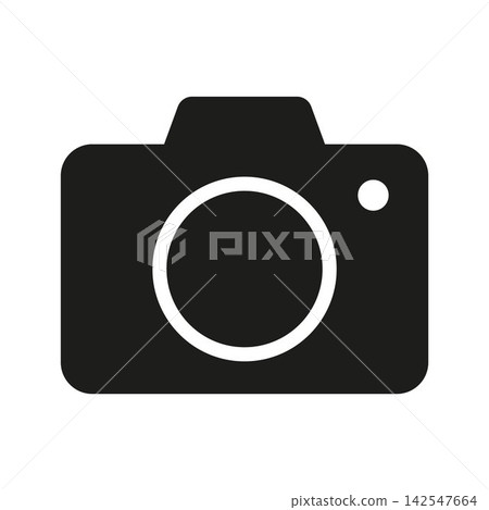 Minimalist digital camera vector icon for ui ux design Minimalist digital camera vector icon for ui ux design 142547664