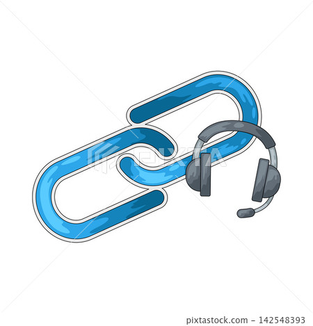 Illustration of Customer service Link Illustration of Customer service Link 142548393