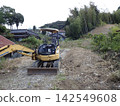 Heavy machinery under construction 142549608