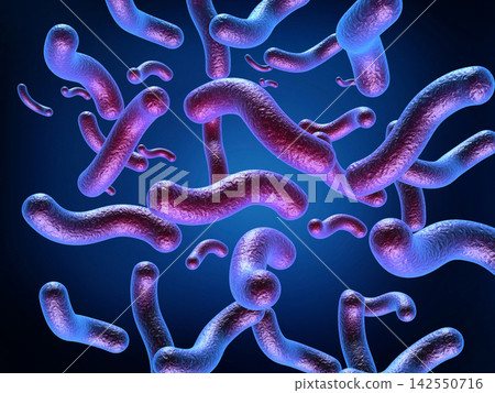 Bacteria infection disease 142550716