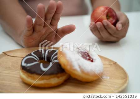 Junk food no good health eating for diet. Junk food no good health eating for diet. 142551039