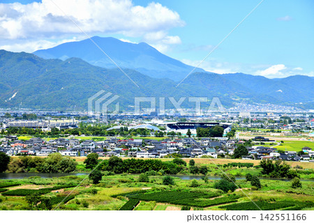 Minami-Nagano Sports Park / View towards Mt. Iizuna (Nagano City, Nagano Prefecture) [2026.9] 142551166