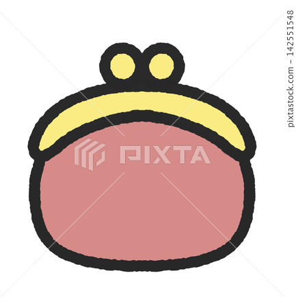Icon for coin purse, color Icon for coin purse, color 142551548