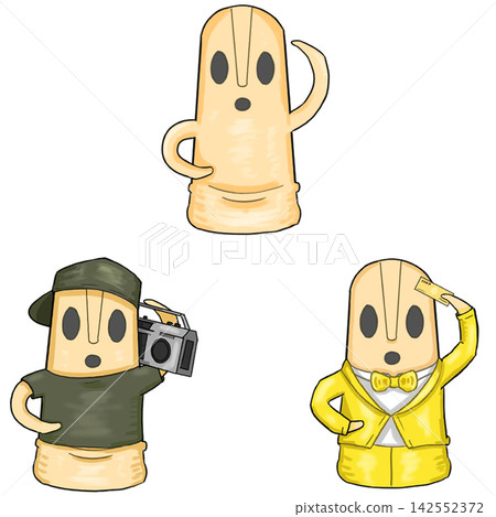Haniwa Set Haniwa Set 142552372
