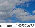 Spring blue sky with many clouds 142553078