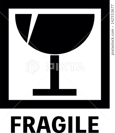 易碎品（FRAGILE）標記 142553677