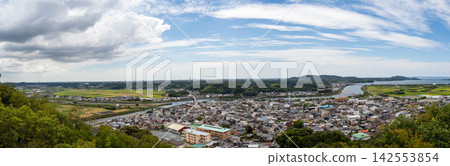 從山頂可以俯瞰基加鎮和哈馬納湖周邊地區的全景。 從山頂可以俯瞰基加鎮和哈馬納湖周邊地區的全景。 142553854