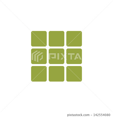 Widget Grid View Button Icon Vector Template Illustration Design Widget Grid View Button Icon Vector Template Illustration Design 142554080