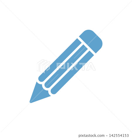 Pencil Icon Vector Template Illustration Trendy Design Pencil Icon Vector Template Illustration Trendy Design 142554153