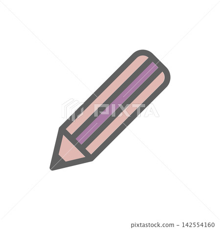 Pencil Icon Vector Template Illustration Trendy Design Pencil Icon Vector Template Illustration Trendy Design 142554160