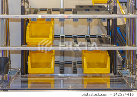 Plastic Trays Gravity Shelf Plastic Trays Gravity Shelf 142554416