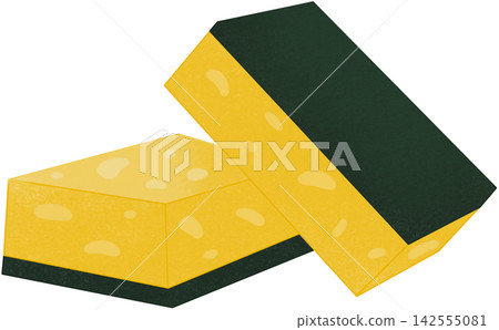 cleaning sponge illustration cleaning sponge illustration 142555081
