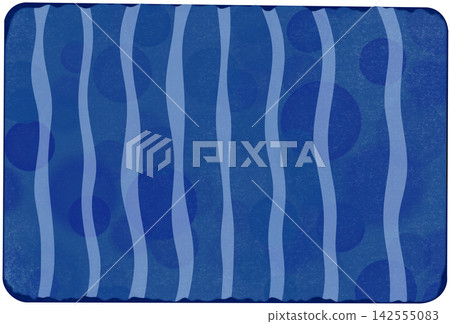 blue door mat 142555083