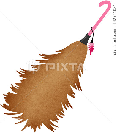 cleaning feather duster 142555084