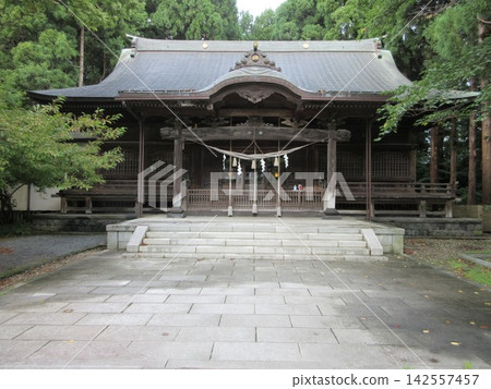 八鷹神社正殿!秋田縣秋田市 八鷹神社正殿!秋田縣秋田市 142557457