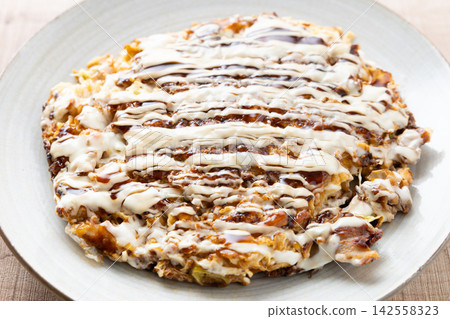 Delicious Okonomiyaki Delicious Okonomiyaki 142558323