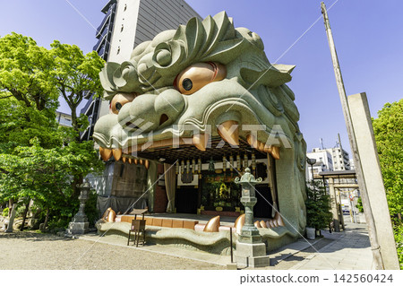 大阪, 難波, 難波八坂神社, 獅子殿, 大阪府大阪市 大阪, 難波, 難波八坂神社, 獅子殿, 大阪府大阪市 142560424