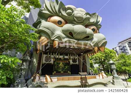 大阪, 難波, 難波八坂神社, 獅子殿, 大阪府大阪市 大阪, 難波, 難波八坂神社, 獅子殿, 大阪府大阪市 142560426
