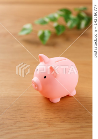 Pink pig's piggy bank Pink pig's piggy bank 142560777
