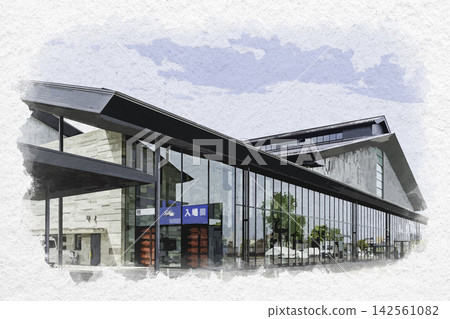 水彩風格 - 松江市綜合體育館,島根縣松江市 水彩風格 - 松江市綜合體育館,島根縣松江市 142561082