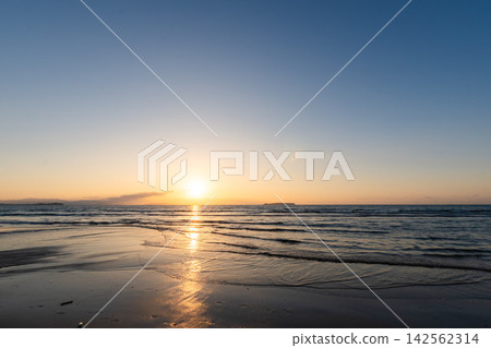 福岡海岸的日落 福岡海岸的日落 142562314