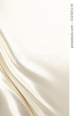 Luxury pearl fabric background with copy space 3D render Luxury pearl fabric background with copy space 3D render 142565134
