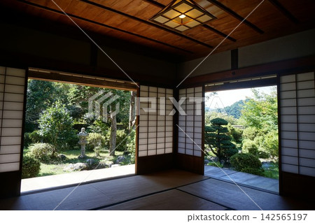 The Miura family's villa, the lords of Katsuyama Domain, "Miura Residence (Shiinoki Palace)": Interior View The Miura family's villa, the lords of Katsuyama Domain, "Miura Residence (Shiinoki Palace)": Interior View 142565197
