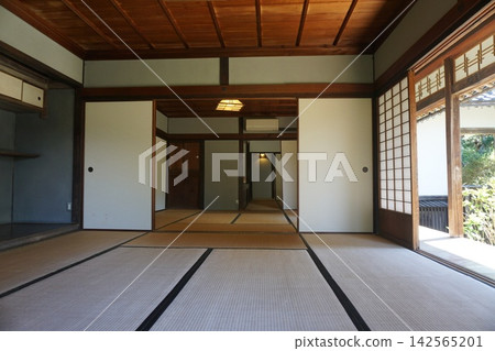 三浦家的別墅，勝山藩主的宅邸，「三浦宅邸（椎木宮）」：內景 142565201