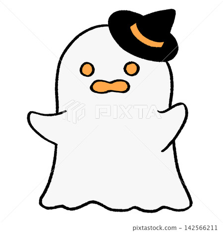 Halloween ghost illustration Halloween ghost illustration 142566211