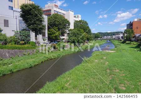 Nakatsugawa River in Morioka City Nakatsugawa River in Morioka City 142566455
