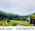 白川鄉，世界遺產地，綠樹環繞。 142566478