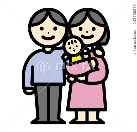 Family - Family Color Illustration 142568259
