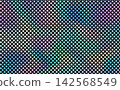一種類似珍珠母鑲嵌的日式圖案，屬於七寶紋樣。 142568549