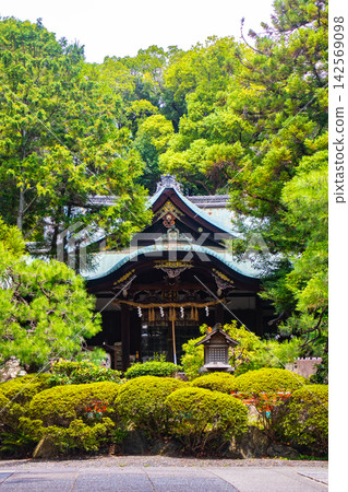 Okazaki Shrine, a shrine dedicated to a couple of fertility gods: blessings for conception, safe childbirth, matchmaking, and protection from evil. Okazaki Shrine, a shrine dedicated to a couple of fertility gods: blessings for conception, safe childbirth, matchmaking, and protection from evil. 142569098
