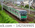 A Tokyo Metro Chiyoda Line 16000 series train running between Matsudo and Kanemachi-kan. 142569905
