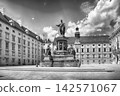 Magnificent Emperor Francis I Monument in Josefsplatz, Vienna, Austria 142571067