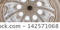 The Ornate Interior of the Michaelerkuppel Dome in Vienna's Hofburg 142571068