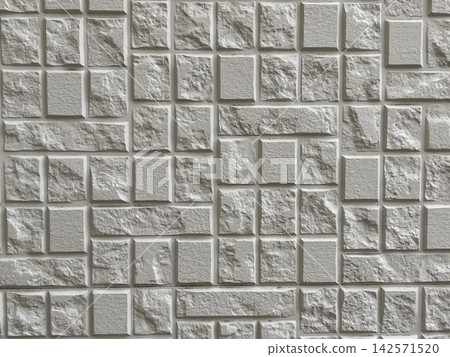 Three-dimensional white stone-patterned exterior wall tile texture background material Three-dimensional white stone-patterned exterior wall tile texture background material 142571520