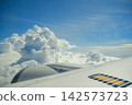 Cumulonimbus landscape seen from above 142573723