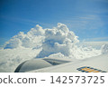 Cumulonimbus landscape seen from above 142573725