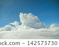Cumulonimbus landscape seen from above 142573730