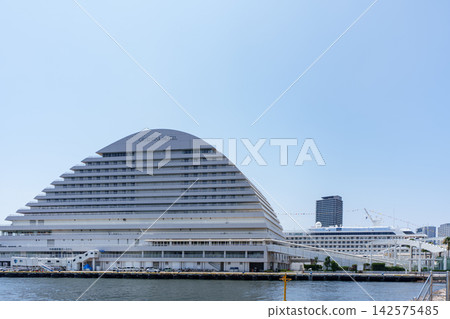 Meriken Park as seen from the sea Meriken Park as seen from the sea 142575485