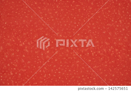 The body of a red car, dirty with yellow dust and pollen after the rain. The body of a red car, dirty with yellow dust and pollen after the rain. 142575651