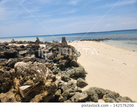 一處僻靜的海灘,大自然的原始力量與清澈見底的海水在此和諧共存。 一處僻靜的海灘,大自然的原始力量與清澈見底的海水在此和諧共存。 142576200