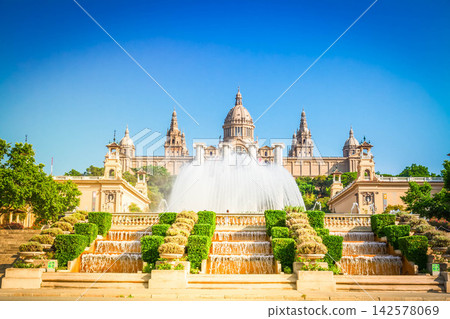 Square of Spain, Barcelona Square of Spain, Barcelona 142578069