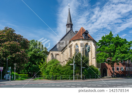 Historic Apostelkirche Gothic Church in Munster Historic Apostelkirche Gothic Church in Munster 142578534