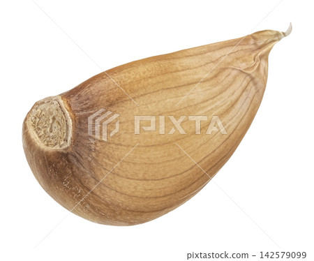 Garlic bulb isolated on white background with clipping path, full depth of field Garlic bulb isolated on white background with clipping path, full depth of field 142579099