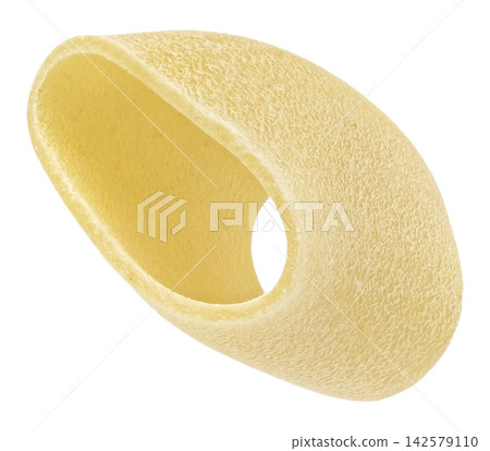 Paccheri pasta isolated on white background with clipping path, full depth of field Paccheri pasta isolated on white background with clipping path, full depth of field 142579110